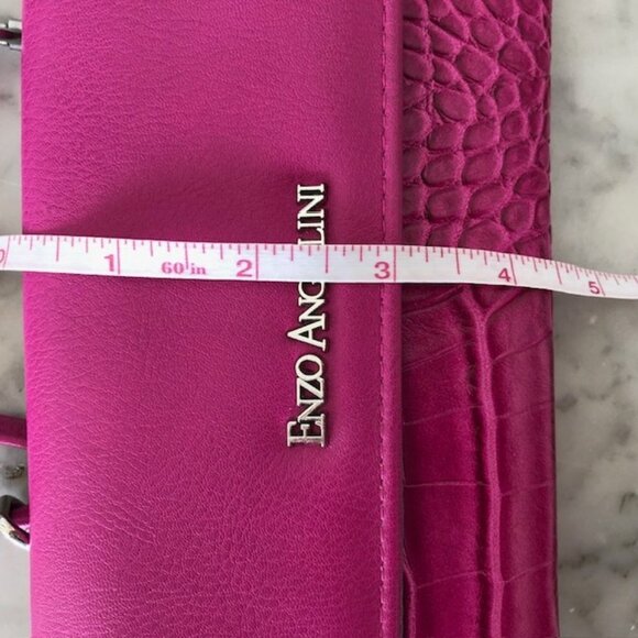 ENZO ANGIOLINI Fushia Convertible Wallet Crossbody - Picture 14 of 16